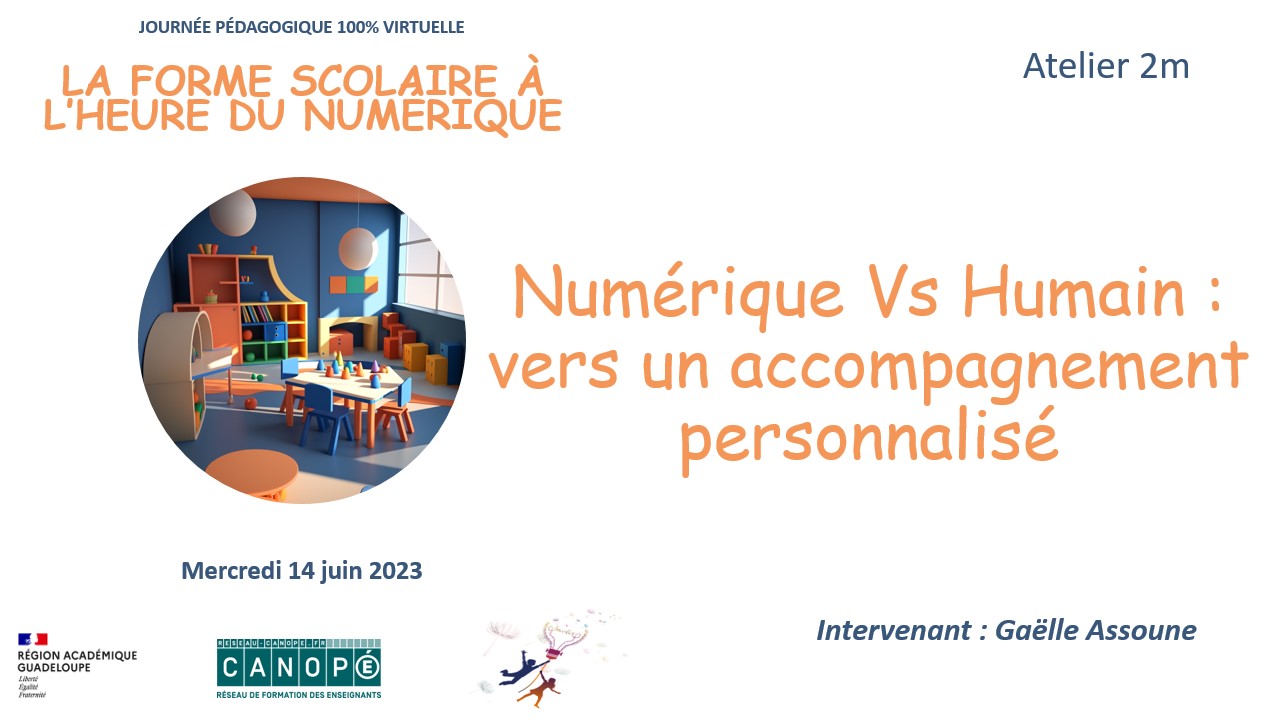 PodEduc Numérique Vs Humain Vers Un Accompagnement