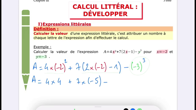 PodEduc Calcul Litteral Calculer La Valeur D Une E