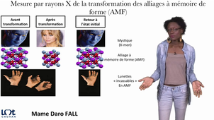 Mesure par rayons X de la transformation des alliages à mémoire de forme (AMF)