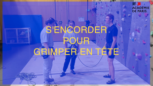 S'encorder pour grimper en tête