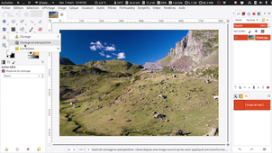 Éliminer des éléments d'une image avec GIMP