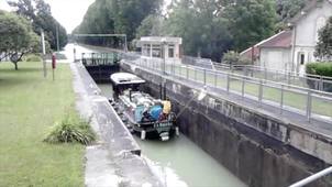 Le fonctionnement d'une écluse