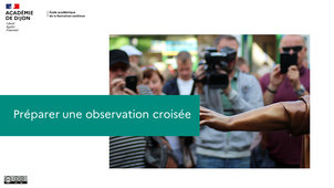 Préparer une observation croisée