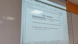 1ere - BEX B1 Variables