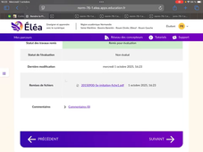 Tuto pour rendre son travail dans ELEA avec iPad