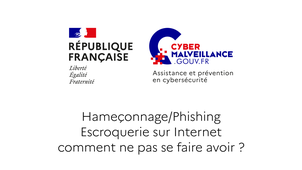 Hameçonnage/Phishing - Escroquerie sur Internet : comment ne pas se faire avoir ?