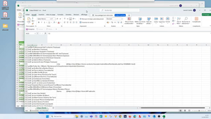 passer de données en csv à organisée en tableur excel