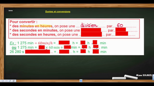 Convertir km/h <=> m/s