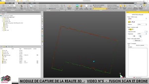 CAPTURE DE LA REALITE 3D n°4 : FUSION SCAN ET DRONE