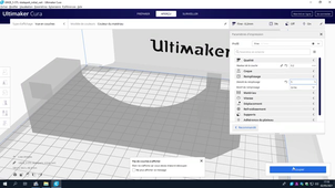 Tuto Cura Ultimaker 1er lancement et parametrages pour imprimante 3D