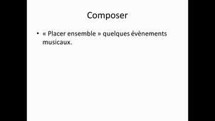 Coder, décoder, créer en musique