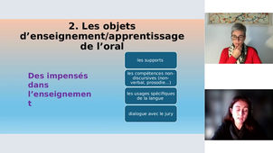 L'oral en SES_Conférence G. Chambonnière_Partie 2B_Comment favoriser un enseignement et un travail régulier de l'oral en SES ?