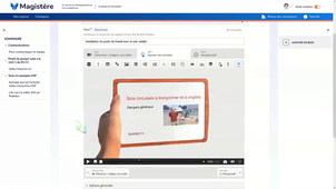 Intégrer sa vidéo et la rendre interactive avec H5P dans magister