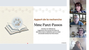 Webinaire CARDIE Bordeaux - Médiation par l'animal