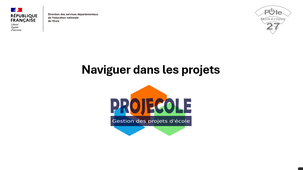 Naviguer dans les projets
