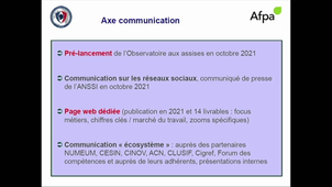 Observatoire des métiers de la cyber ANSSI CFSSI Séminaire Cybersécurité NSI Campus Cyber 13 10 2022