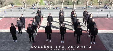 DANSE DES JEUX – Académie de Bordeaux – Collège Saint François Xavier - 5eA