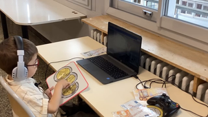 TED-i : Renforcer l'engagement de l'élève empêché — un rituel de mathématiques en CP avec le robot de téléprésence.mp4