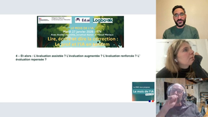 Lire, écrire et dire la correction : le prof et l'IA en Tandem - Mois de l'IA - Janvier 2026 - DRANE AURA