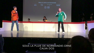Trophée impro -Sous la pluie de Normandie