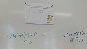addition de relatifs