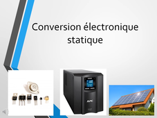 Conversion électronique statique
