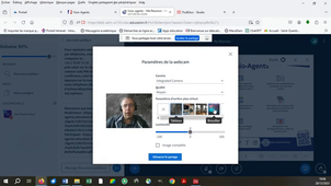 Définir un arrière-plan pour la webcam sur Visio-Agents