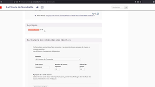 La minute de numératie