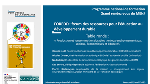 FOREDD 2023 - Table ronde 