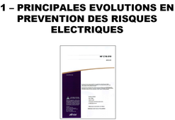 1 - Principales évolutions de la Norme