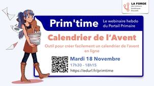REPLAY - Prim'Time du 18 novembre 2025 - “Calendrier de l’avent” par Cédric Eyssette