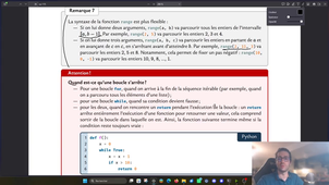 Fin du chapitre 3 et début du chapitre 4 d'ITC