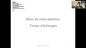 BTS Bioqualité Séminaire Flash