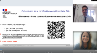 Visio de présentation de la certification DNL