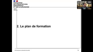 PNF 2023/2024 - 2ème webinaire : Rénovation du BTS BIOANALYSES ET CONTROLE