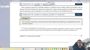 Fin du chapitre 3 et début du chapitre 4 d'ITC