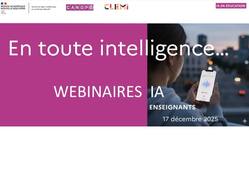 En toute intelligence : 1- webinaire de lancement