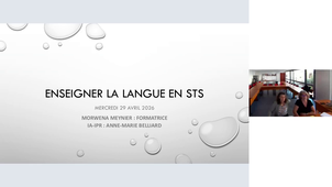 Retours et expérimentations suite à la formation Enseigner la langue en CGE