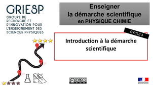 GRIESP 2023-24 : introduction aux démarches scientifiques