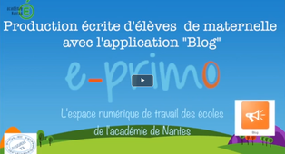 e-primo – Produire de l’écrit en maternelle