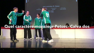Trophée impro -Quel caractère monsieur Petsec