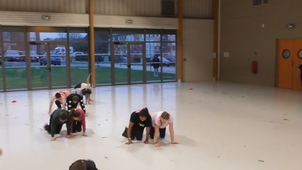 Atelier de pratique chorégraphique école Albert Camus à Fécamp
