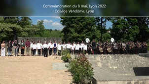 Marseillaise 8 mai 2022 Lyon collège vendôme