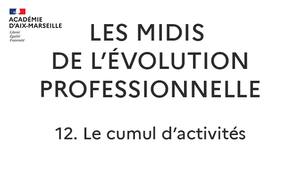 Le cumul d'activités