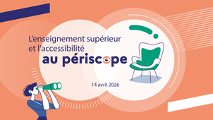 L'enseignement supérieutr et l'accessibilité au periscope
