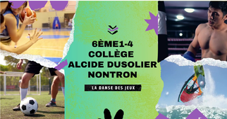 DANSE DES JEUX– Collège Alcide Dusolier (Nontron - 24) - 6eme1-4.mp4