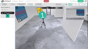 Comment présenter Quaesivit en réalité virtuelle avec Artsteps ?