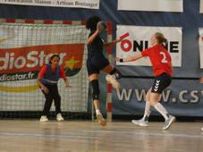 Joueuses de l'équipe de Gap au Championnat de France UNSS Excellence Collège Filles