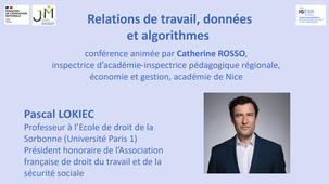 JNM2025 - Conférences finales - Pascal LOKIEC