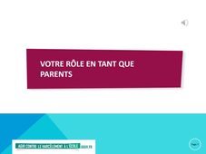 Présentation du PRI à destination des parents